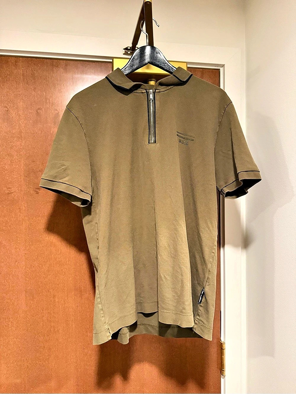 Porsche Design Porsche x Boss Men's Polo Brown XL